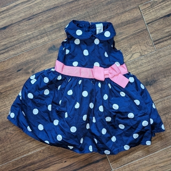Carter's Polka Dot Dress Size 12M - Picture 1 of 2